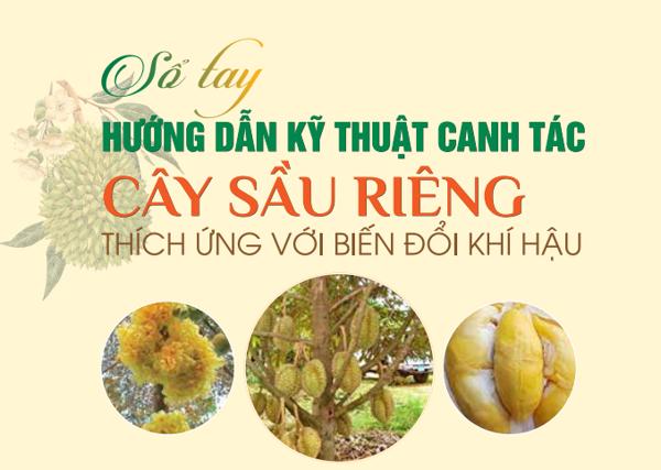 Sổ tay Hướng dẫn kỹ thuật Canh tác cây Sầu riêng thích ứng với Biến đổi khí hậu
